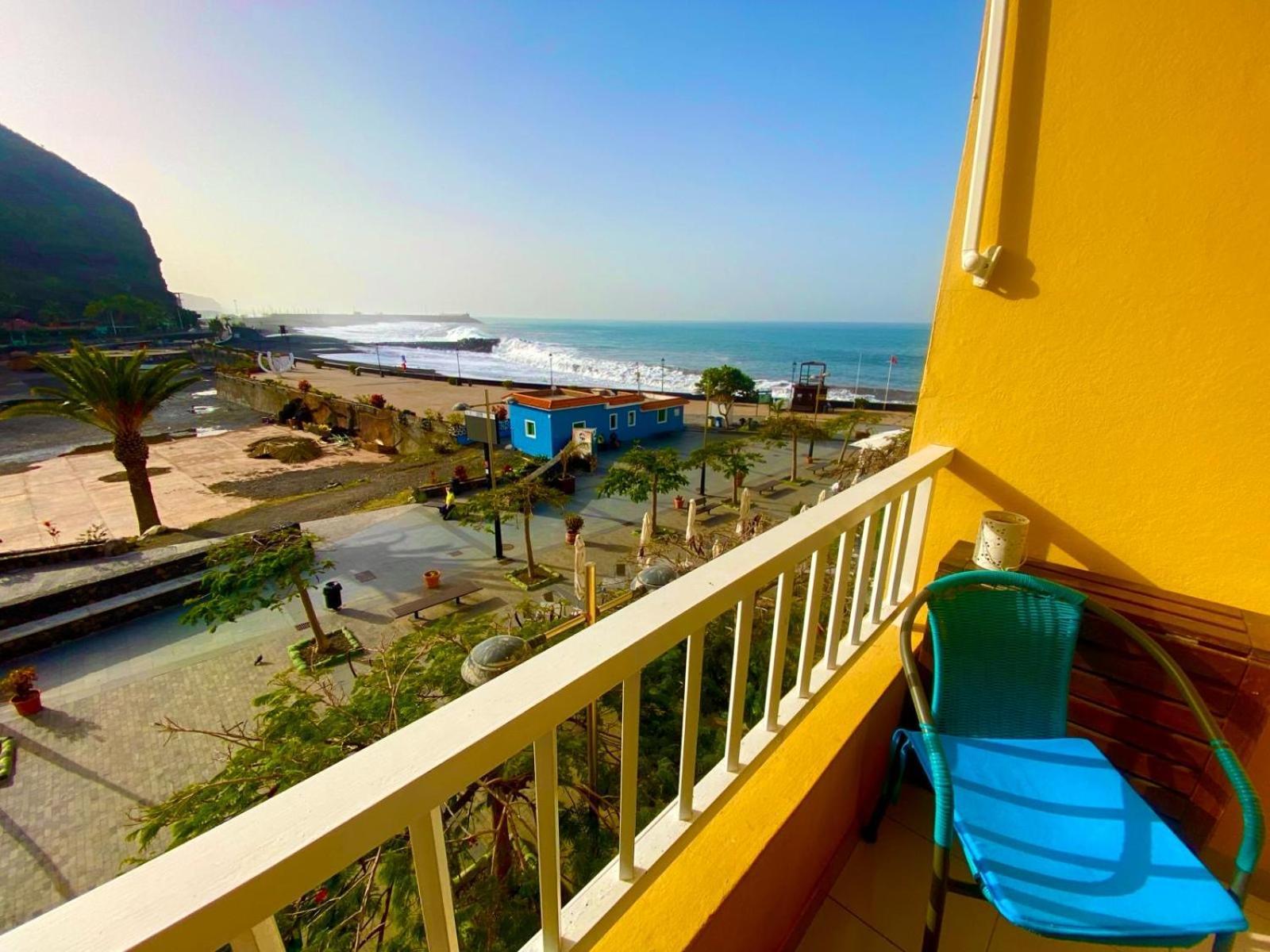 Casa Del Mar, Sunny Ocean View Appartement Right At The Beach! Лос-Льянос-де-Аридане Экстерьер фото